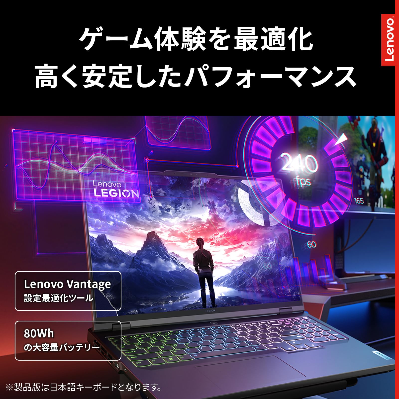 Amazon.co.jp: Lenovo ゲーミングノートPC ゲーミングPC Legion Pro 5i